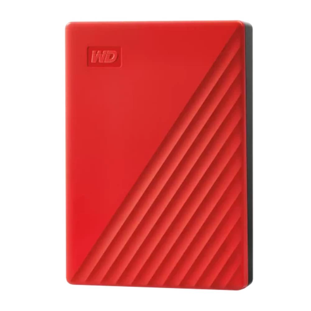 DISCO DURO EXTERNO HDD WD WESTERN DIGITAL 6TB MY PASSPORT 2.5" USB 3.2 ROJO