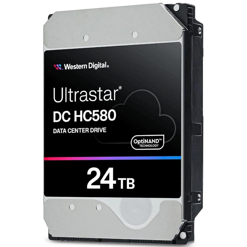 DISCO DURO INTERNO HDD WD WESTERN DIGITAL ULTRASTAR DC HC580 24TB 3.5" SATA 6GB/S 7200RPM