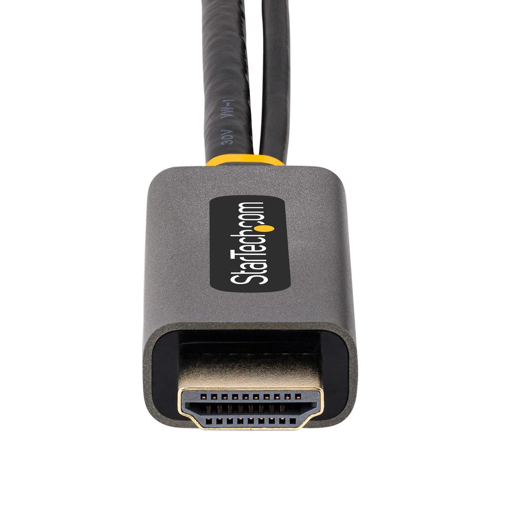ADAPTADOR HDMI A DISPLAYPORT / USB TIPO A STARTECH 0.30M/ MACHO-MACHO/HEMBRA/ GRIS