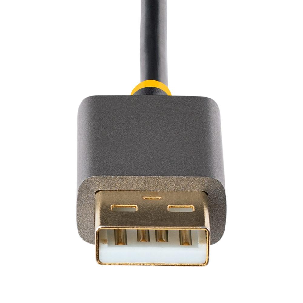 ADAPTADOR HDMI A DISPLAYPORT / USB TIPO A STARTECH 0.30M/ MACHO-MACHO/HEMBRA/ GRIS