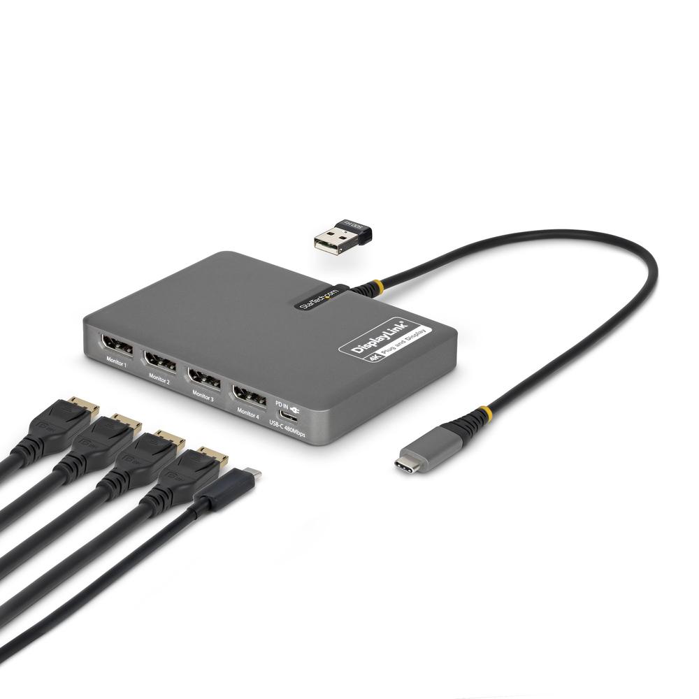 DOCKING STATION STARTECH USB TIPO C 6 EN 1