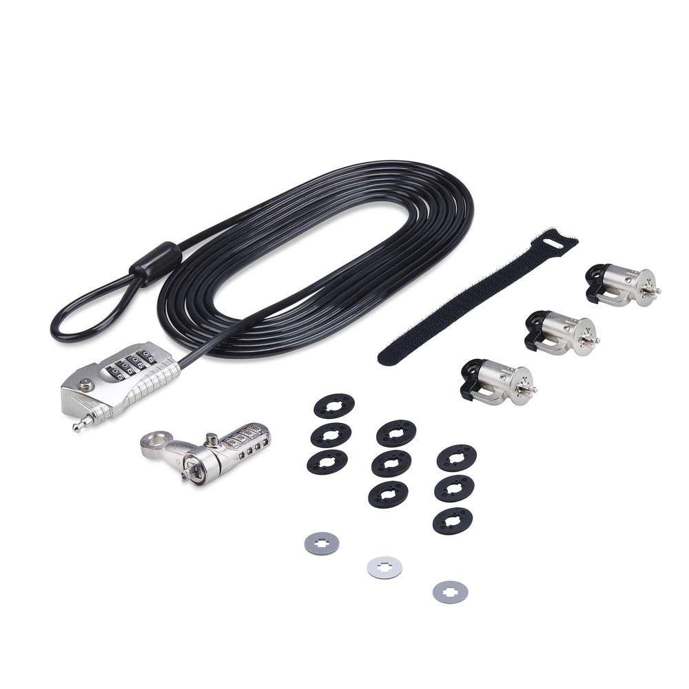 KIT CABLE SEGURIDAD STARTECH PARA PORTATIL 3M CLAVE