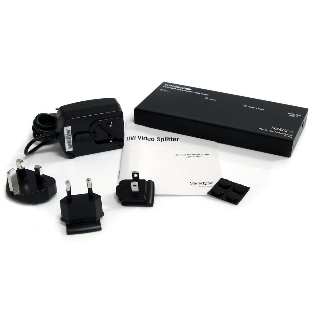 DUPLICADOR DVI STARTECH 2 PUERTOS