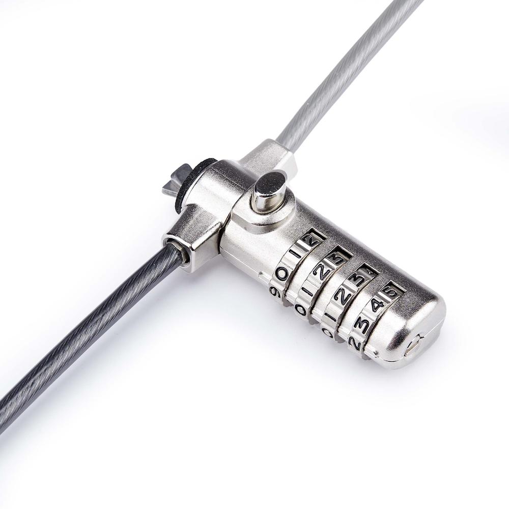 CABLE DE SEGURIDAD STARTECH PARA PORTATIL 1.5M CLAVE