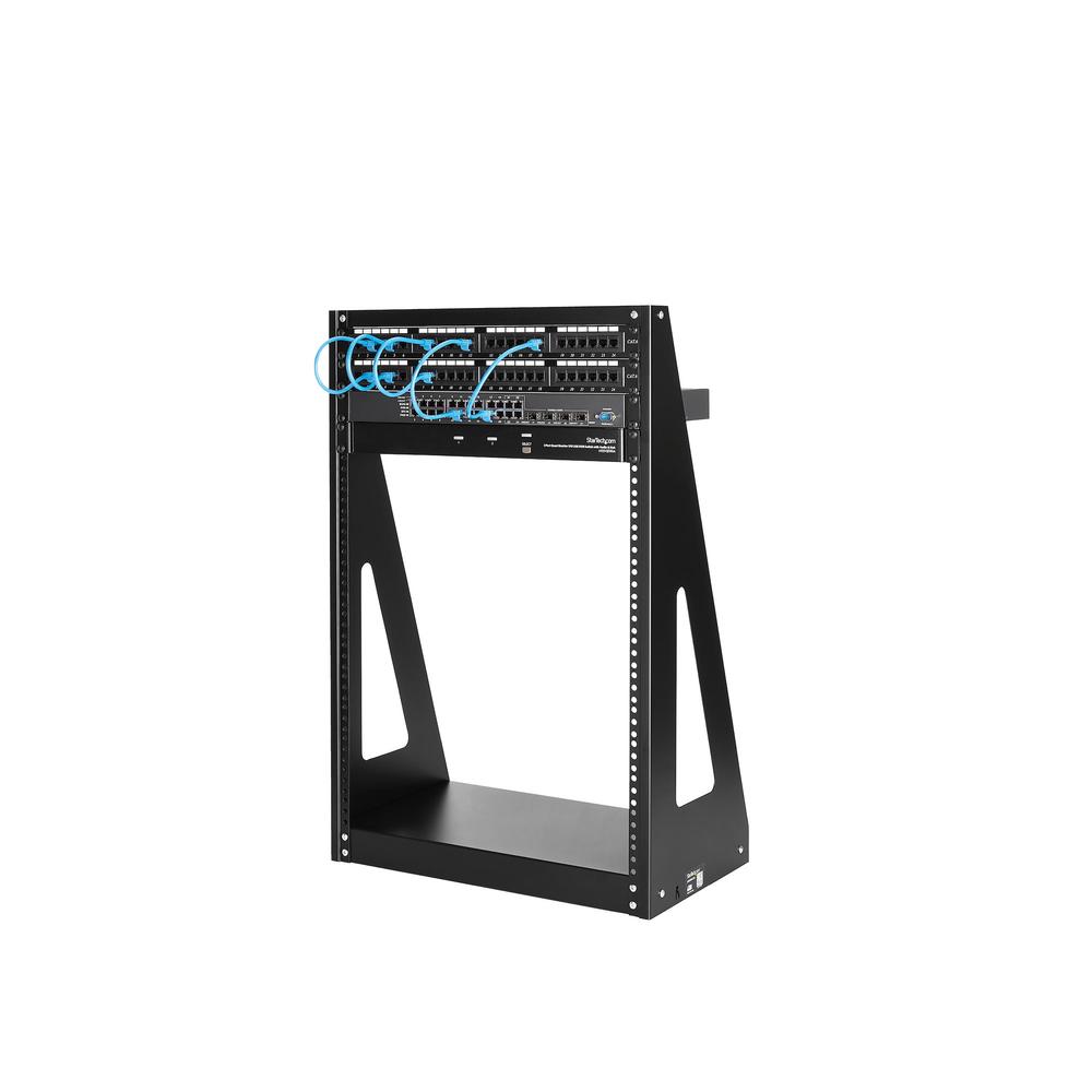 ARMARIO RACK ABIERTO STARTECH 2 COLUMNAS 16U