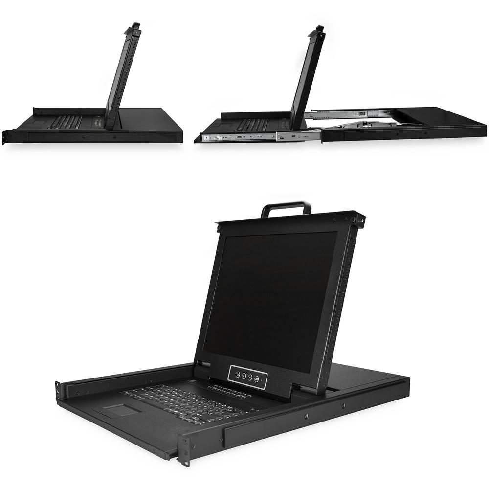 CONSOLA KVM STARTECH DE MONTAJE EN RACK DE SERVIDORES 17" 16 PUERTOS