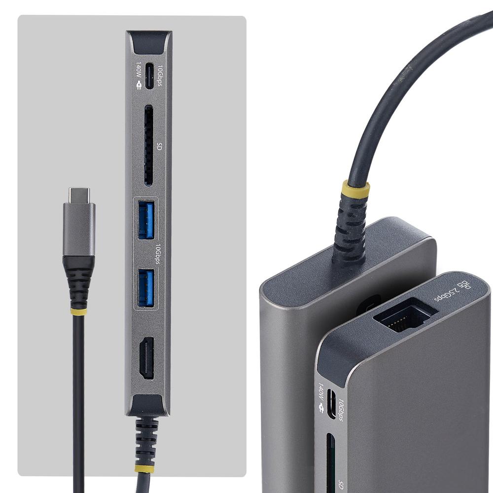 DOCKING STATION STARTECH USB TIPO C 6 EN 1