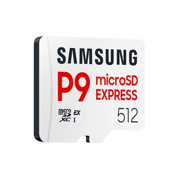 TARJETA MEMORIA MICRO SD EXPRESS SAMSUNG 512GB SDXC P9 CLASE 10 U3 V30 A1