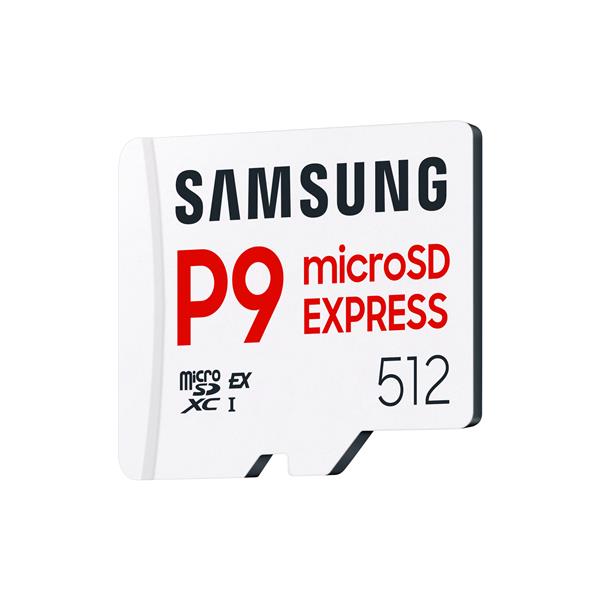 TARJETA MEMORIA MICRO SD EXPRESS SAMSUNG 512GB SDXC P9 CLASE 10 U3 V30 A1