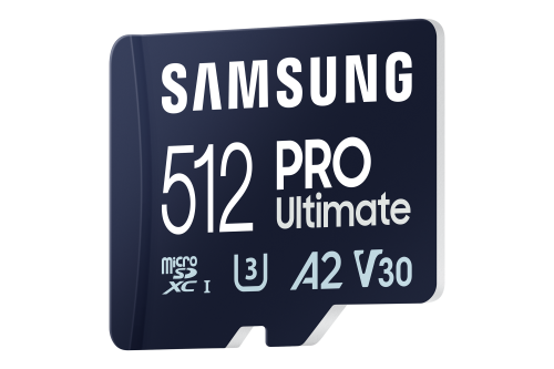 TARJETA MEMORIA MICRO SD SAMSUNG 512GB SDXC PRO ULTIMATE U3 V30 A2 + ADAPTADOR SD