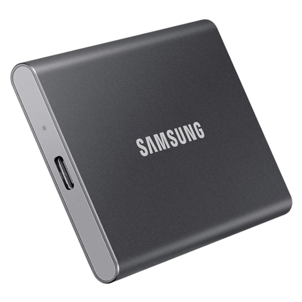 DISCO DURO EXTERNO SSD SAMSUNG T7 MU-PC4T0T/WW 4TB USB TIPO C GRIS