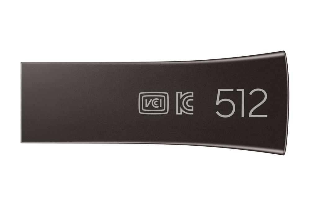 MEMORIA USB SAMSUNG USB 3.1 512GB BAR PLUS TITAN GRAY