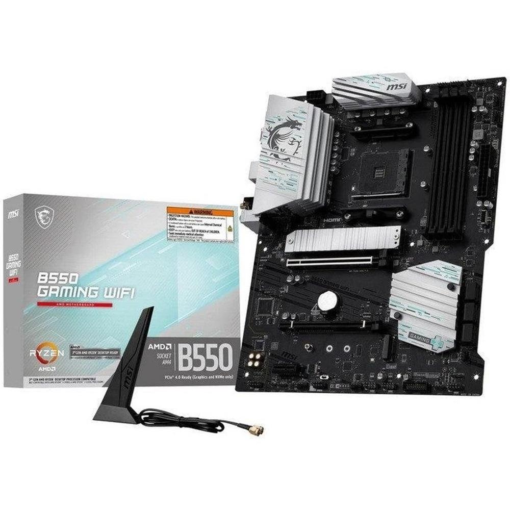 PLACA BASE MSI B550 GAMING WIFI6E AM4 ATX/ 4X DDR4