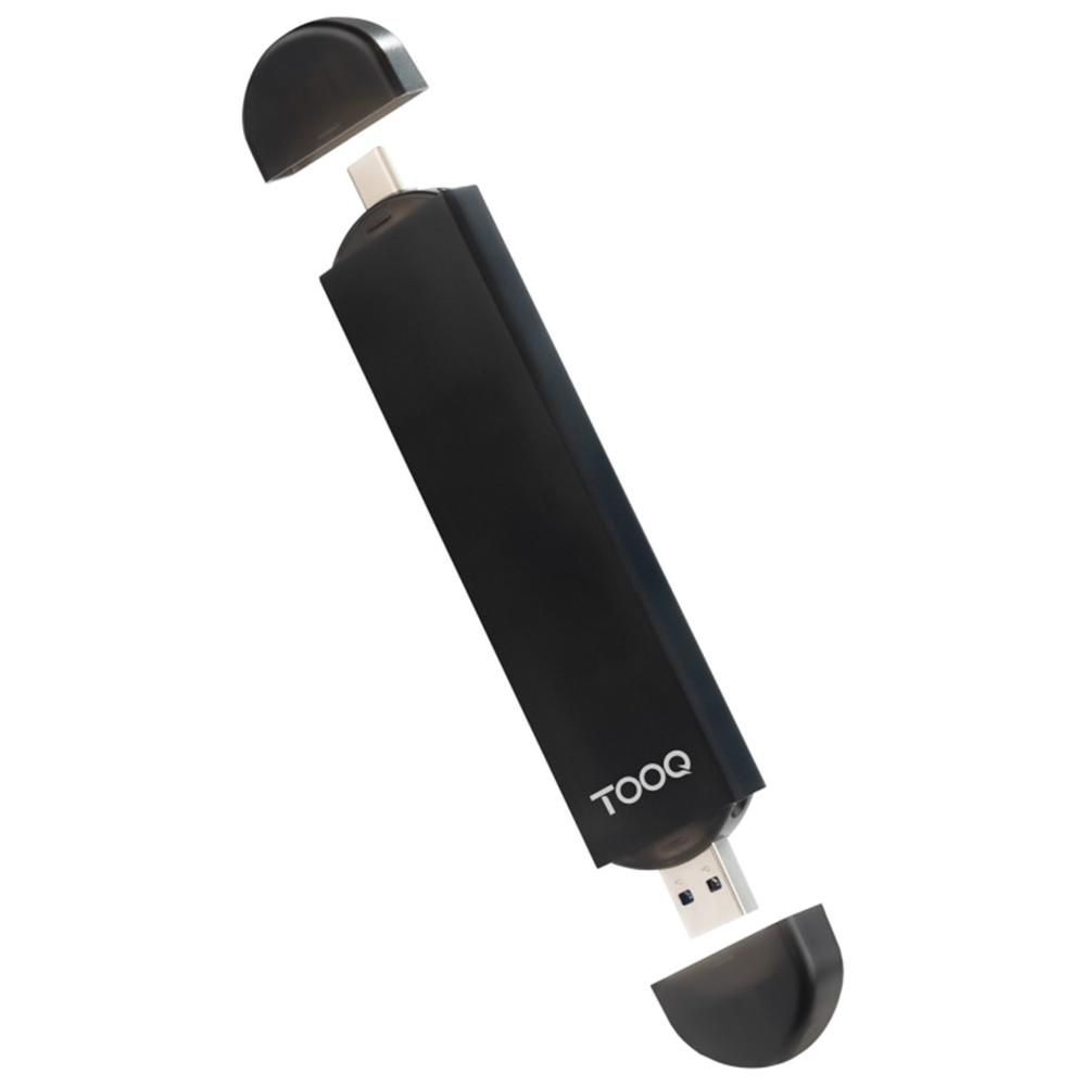 CARCASA DISCO DURO TOOQ TQE-2240B PARA SSD M.2 USB TIPO C NEGRA