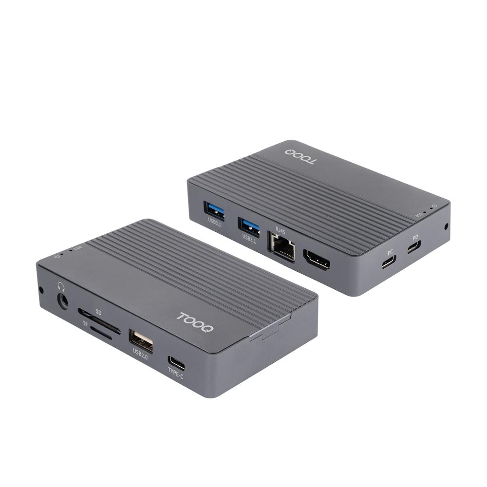 CARCASA DISCO DURO TOOQ TQE-2242G PARA SSD M.2 + HUB 11 EN 1