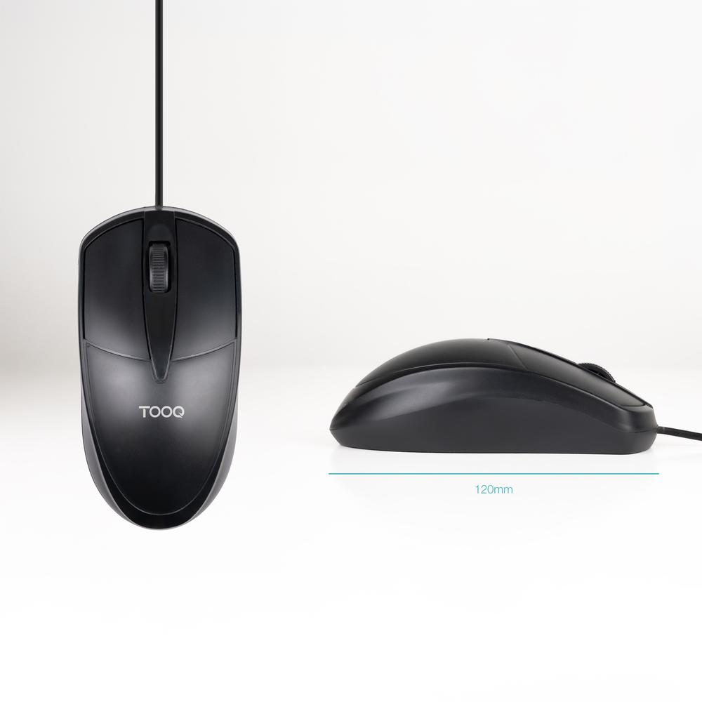 RATON TOOQ TQM-1001-B NEGRO