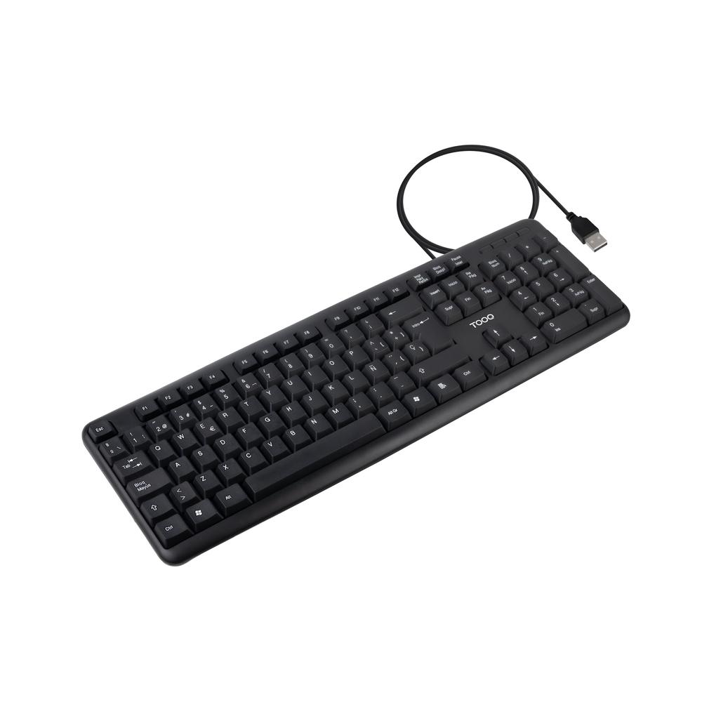 TECLADO TOOQ TQK-2002-B NEGRO