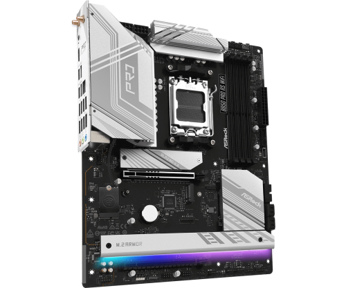 PLACA BASE ASROCK B850 PRO RS WIFI AM5 ATX/ 4X DDR5