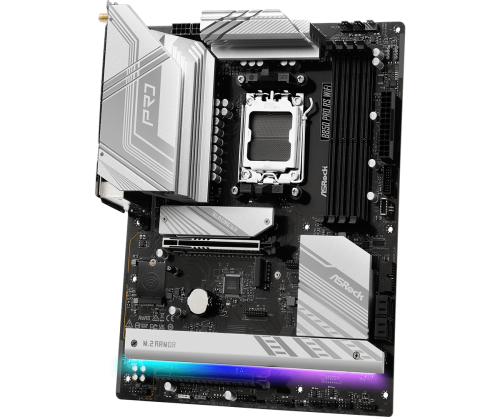 PLACA BASE ASROCK B850 PRO RS WIFI AM5 ATX/ 4X DDR5