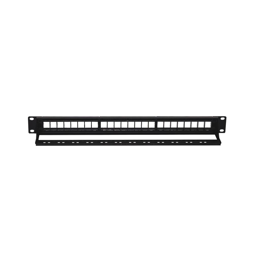 Phoenix Patch Panel Vacio para Rack de 24 Puertos Categoria 6 1U
