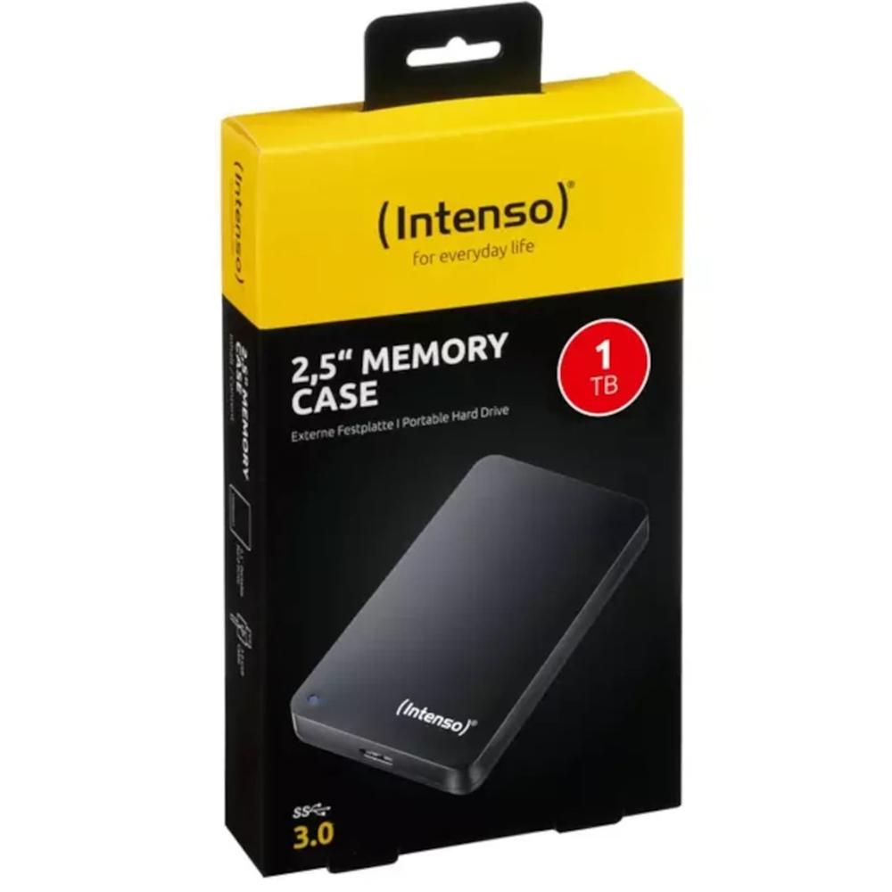 DISCO DURO EXTERNO HDD INTENSO 1TB 2.5" USB 3.2 NEGRO