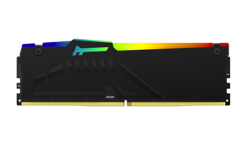 MEMORIA RAM DDR5 32GB KINGSTON / 5600MT/S / PC5-44800 / FURY BEAST RGB / CL40 / NEGRO