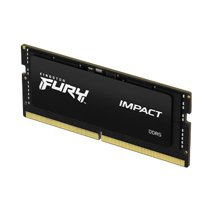 MEMORIA RAM DDR5 16GB 2X 8GB KINGSTON / 4800MT/S / PC5-38400 / FURY IMPACT / CL38 / 1.1V / SODIMM