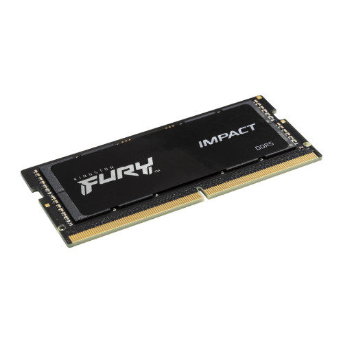 MEMORIA RAM DDR5 16GB 2X 8GB KINGSTON / 4800MT/S / PC5-38400 / FURY IMPACT / CL38 / 1.1V / SODIMM