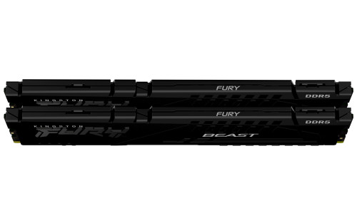 MEMORIA RAM DDR5 16GB 2X 8GB KINGSTON / 6000MT/S / PC5-48000 / FURY BEAST / CL30 / 1.35V