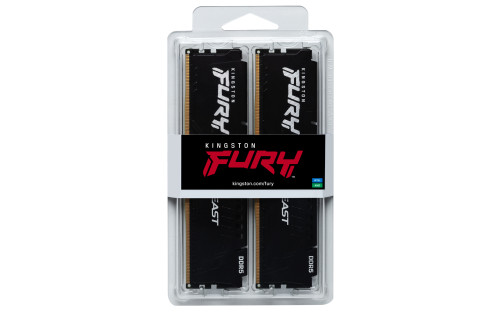 MEMORIA RAM DDR5 128GB 4X 32GB KINGSTON / 5600MT/S / PC5-44800 / FURY BEAST / CL40