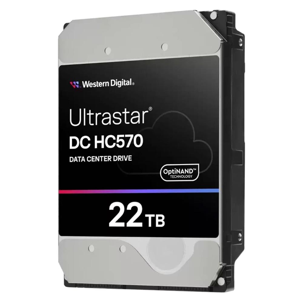 DISCO DURO INTERNO HDD WD WESTERN DIGITAL ULTRASTAR DC HC570 22TB 3.5" SAS 7200RPM 512MB