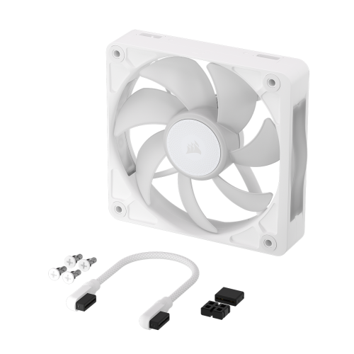 VENTILADOR CAJA CORSAIR ICUE LINK RX120 II RGB WHITE 120MM BLANCO