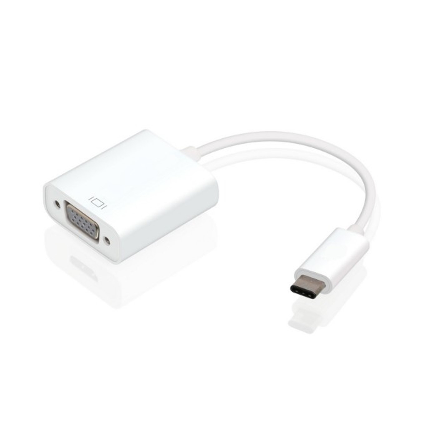 CABLE ADAPTADOR EWENT USB TIPO C A VGA / MACHO-HEMBRA