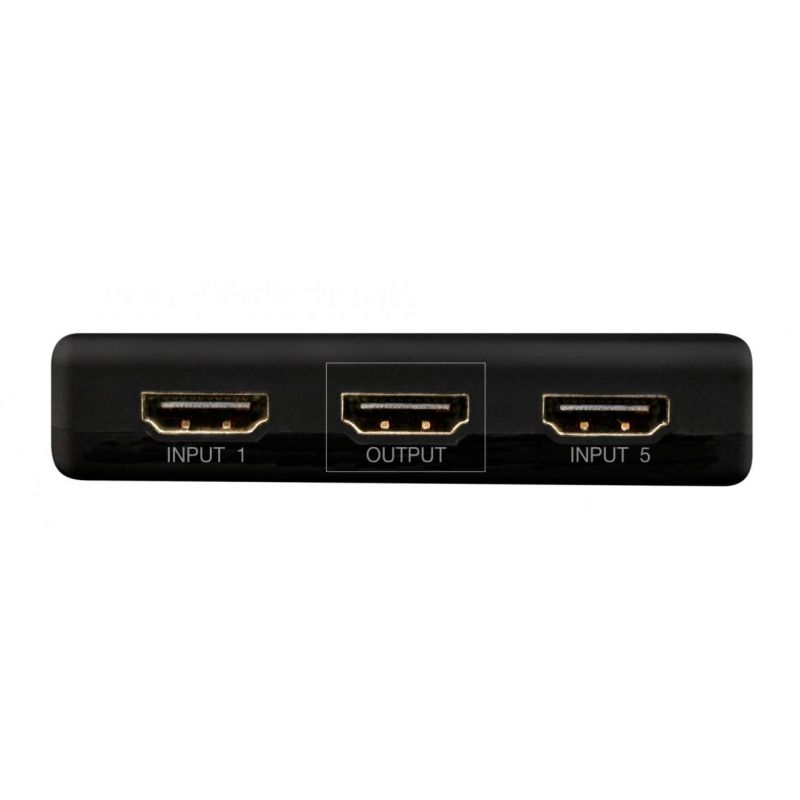 SWITCH HDMI 5*1 FONESTAR FO-22SW51 / 5 ENTRADAS -1 SALIDA / RESOLUCIÓN UHD 4K 60HZ / BOTÓN SELECTOR / MANDO A DISTANCIA / PLUG AND PLAY