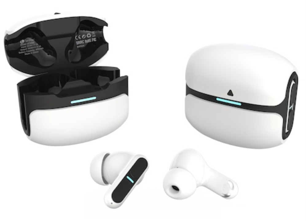 Leotec Auriculares TWS Gaming Nebula Fit Blancos