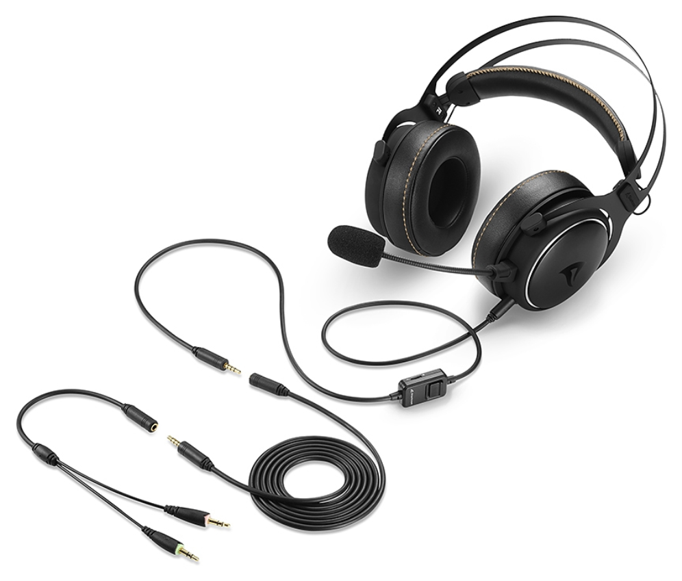 Sharkoon SKILLER SGH50 Auriculares Alámbrico Diadema Juego Negro