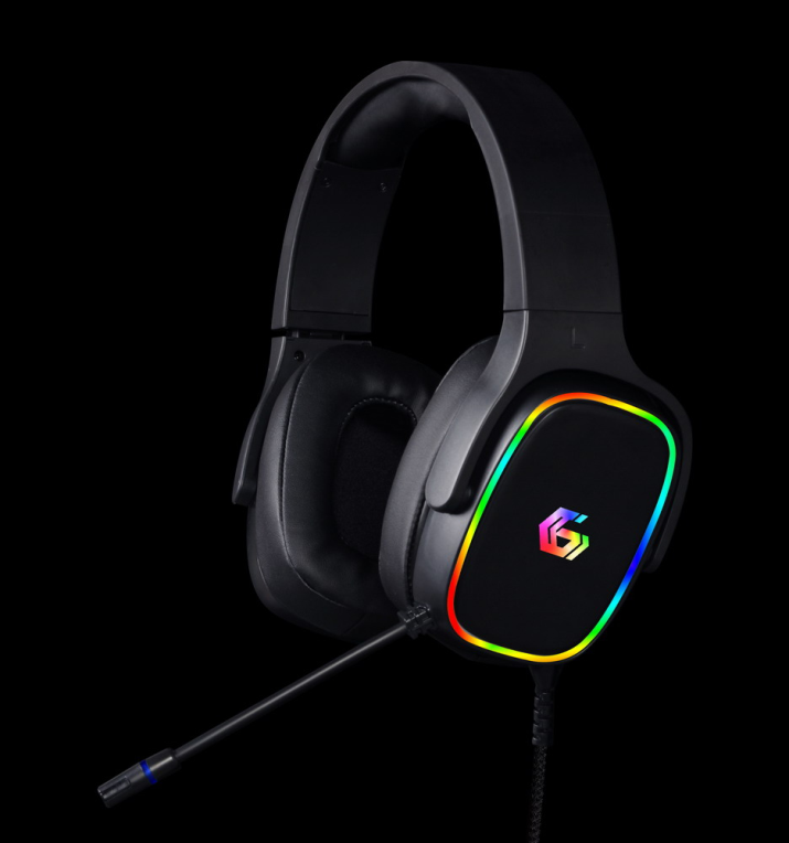 Gembird GHS-SANPO-S300 auricular y casco Auriculares Alámbrico Diadema Juego USB tipo A Negro
