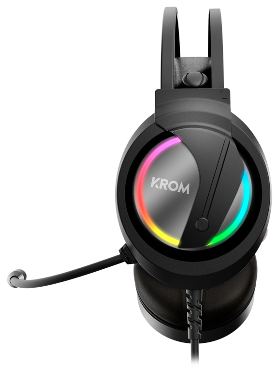 Krom Kappa Auriculares Alámbrico Diadema Juego Negro