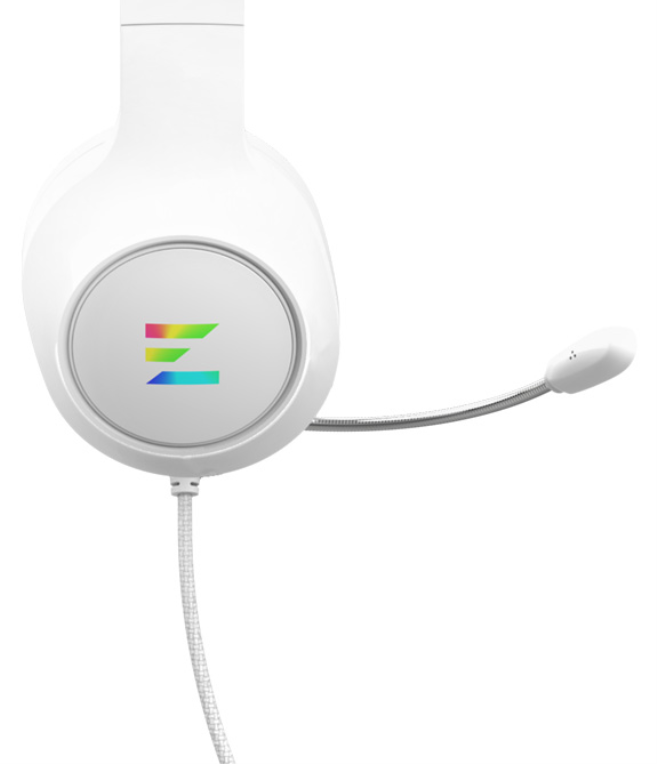 Zalman ZM-HPS310 WH auricular y casco Auriculares Alámbrico Diadema Juego Blanco
