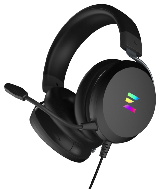Zalman ZM-HPS610 auricular y casco Auriculares Alámbrico Diadema Juego Negro