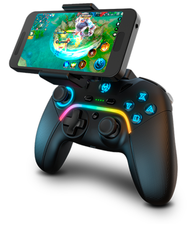 Krom Kayros Negro Bluetooth Gamepad Analógico/Digital Android, Nintendo Switch, PC, iOS