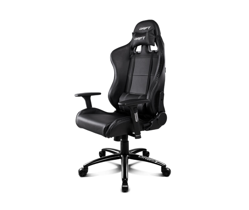 DRIFT DR200 Silla para videojuegos de PC Asiento acolchado Negro