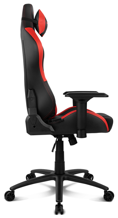 DRIFT DR250 Silla para videojuegos de PC Asiento acolchado tapizado Negro, Rojo