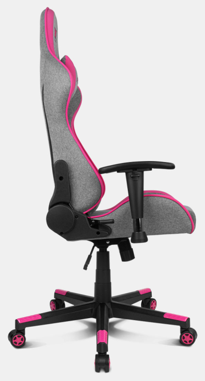 DRIFT DR90 PRO Silla para videojuegos de PC Asiento acolchado Gris, Rosa