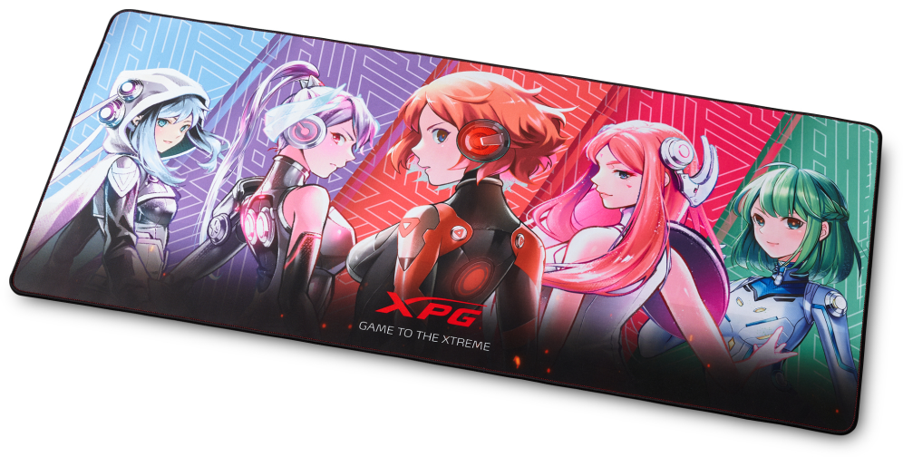 XPG Frontline XL Saga Series Alfombrilla de ratón para juegos Multicolor
