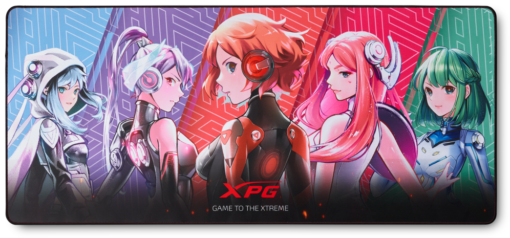 XPG Frontline XL Saga Series Alfombrilla de ratón para juegos Multicolor