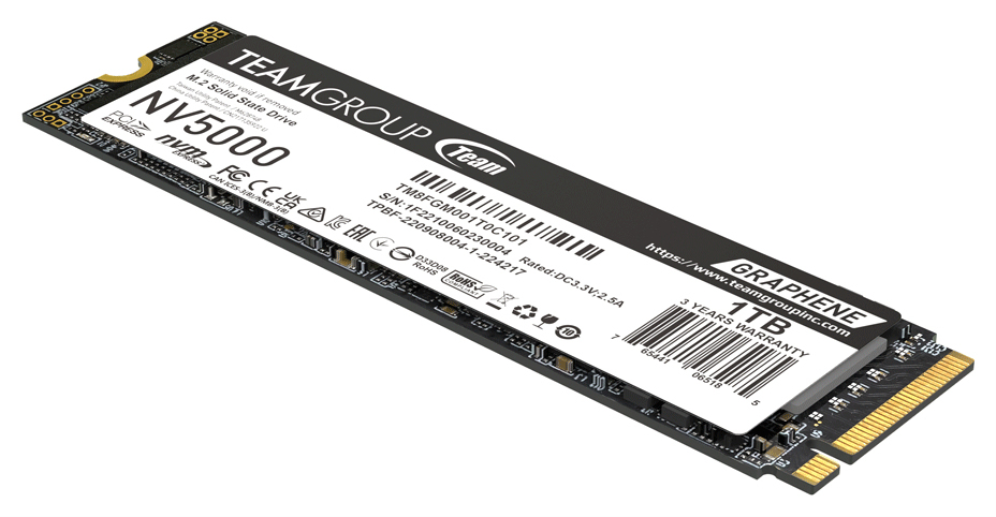 Team Group NV5000 1 TB M.2 PCI Express 4.0 NVMe 3D NAND