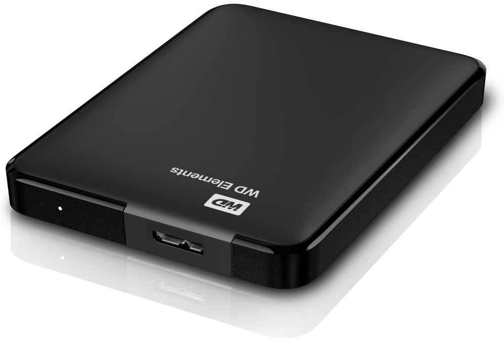 Western Digital Elements Portable disco duro externo 2 TB 5400 RPM 2.5" Micro-USB B 3.2 Gen 2 (3.1 Gen 2) Negro