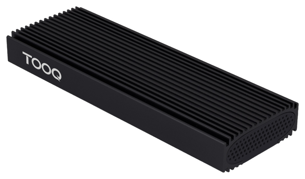 TooQ Caja Externa para SSD M.2 NVMe PICe, Negra