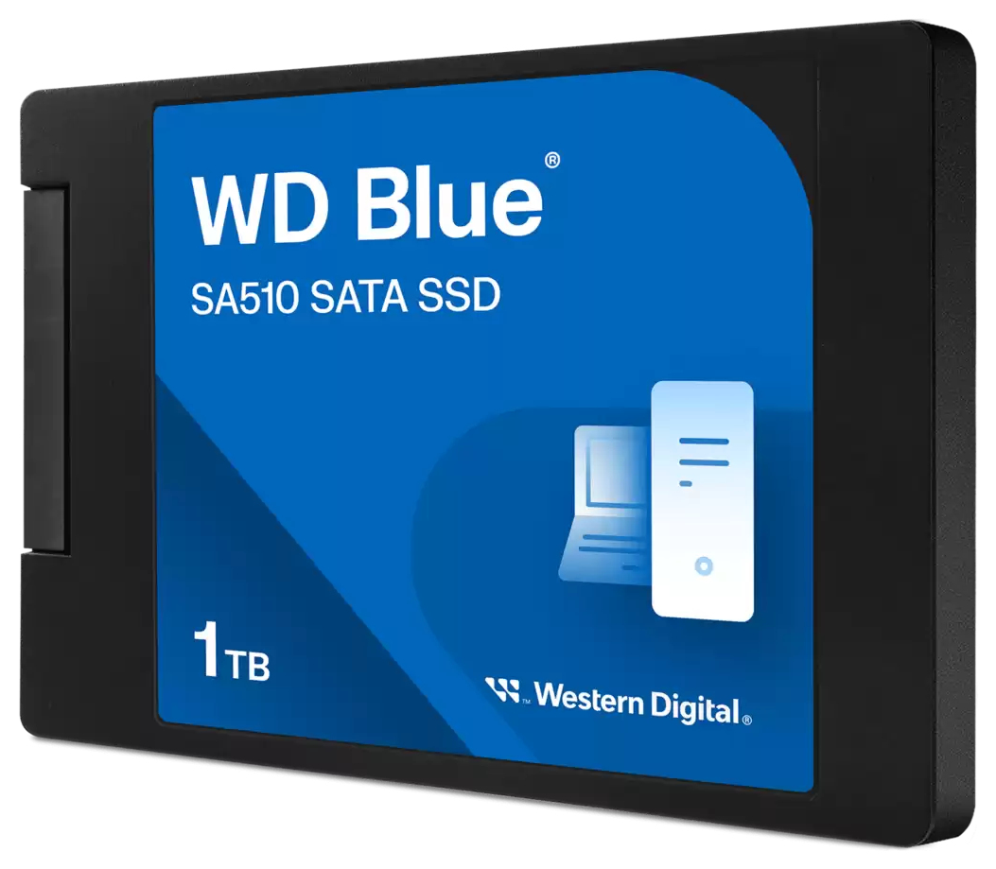 Western Digital WDS100T3B0A unidad de estado sólido 1 TB 2.5" micro SATA NVMe